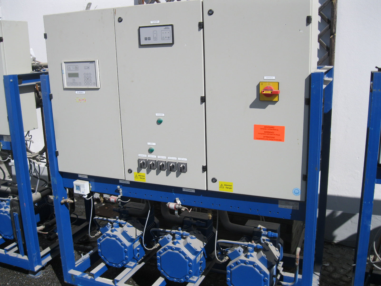 Verbundanlage LINDE mit BITZER Verdichter