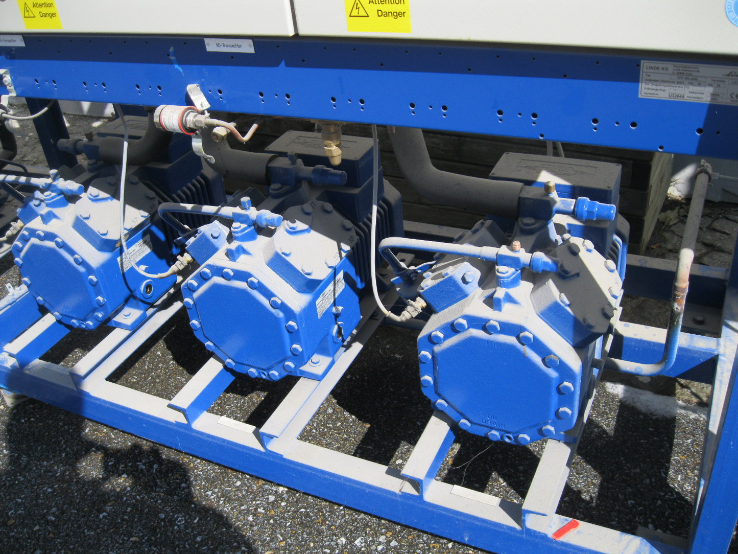 Verbundanlage LINDE mit BITZER Verdichter