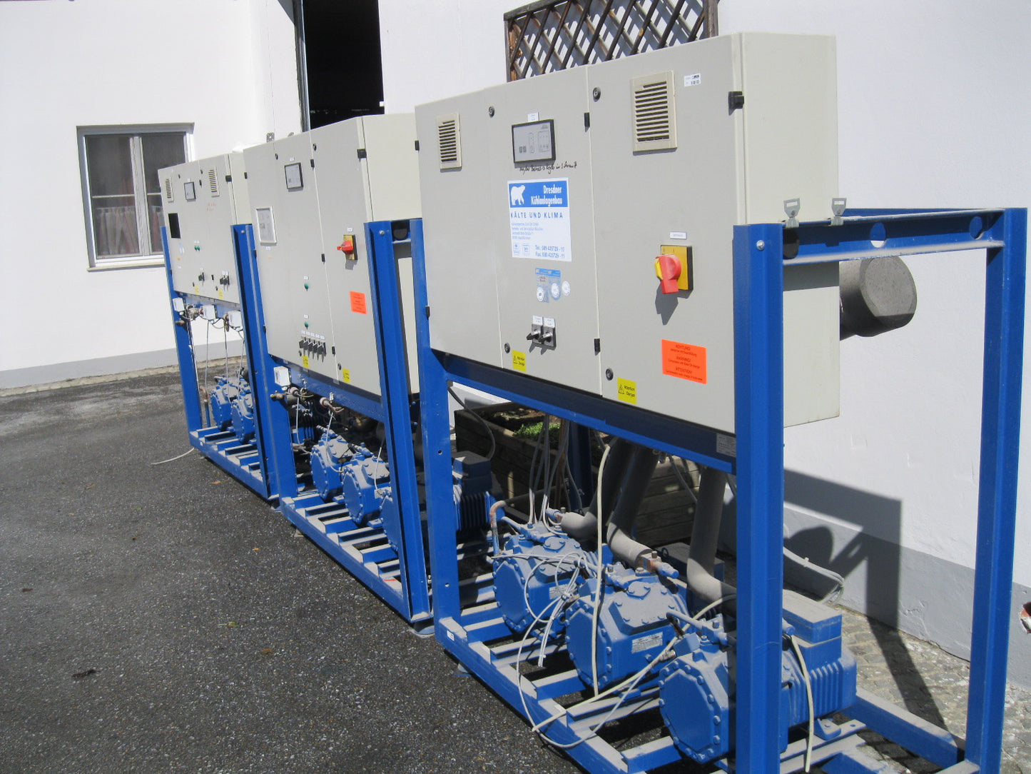 Verbundanlage LINDE mit BITZER Verdichter