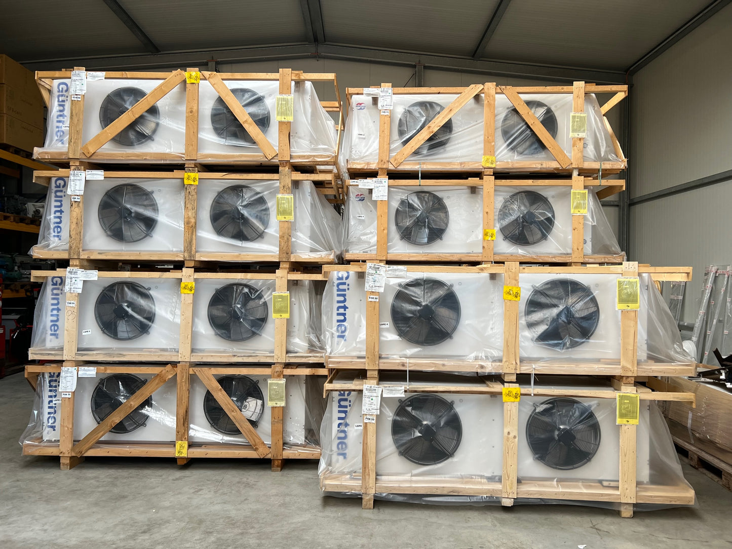 GÜNTNER Verdampfer für TK und Pluskühlung