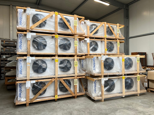 GÜNTNER Verdampfer für TK und Pluskühlung