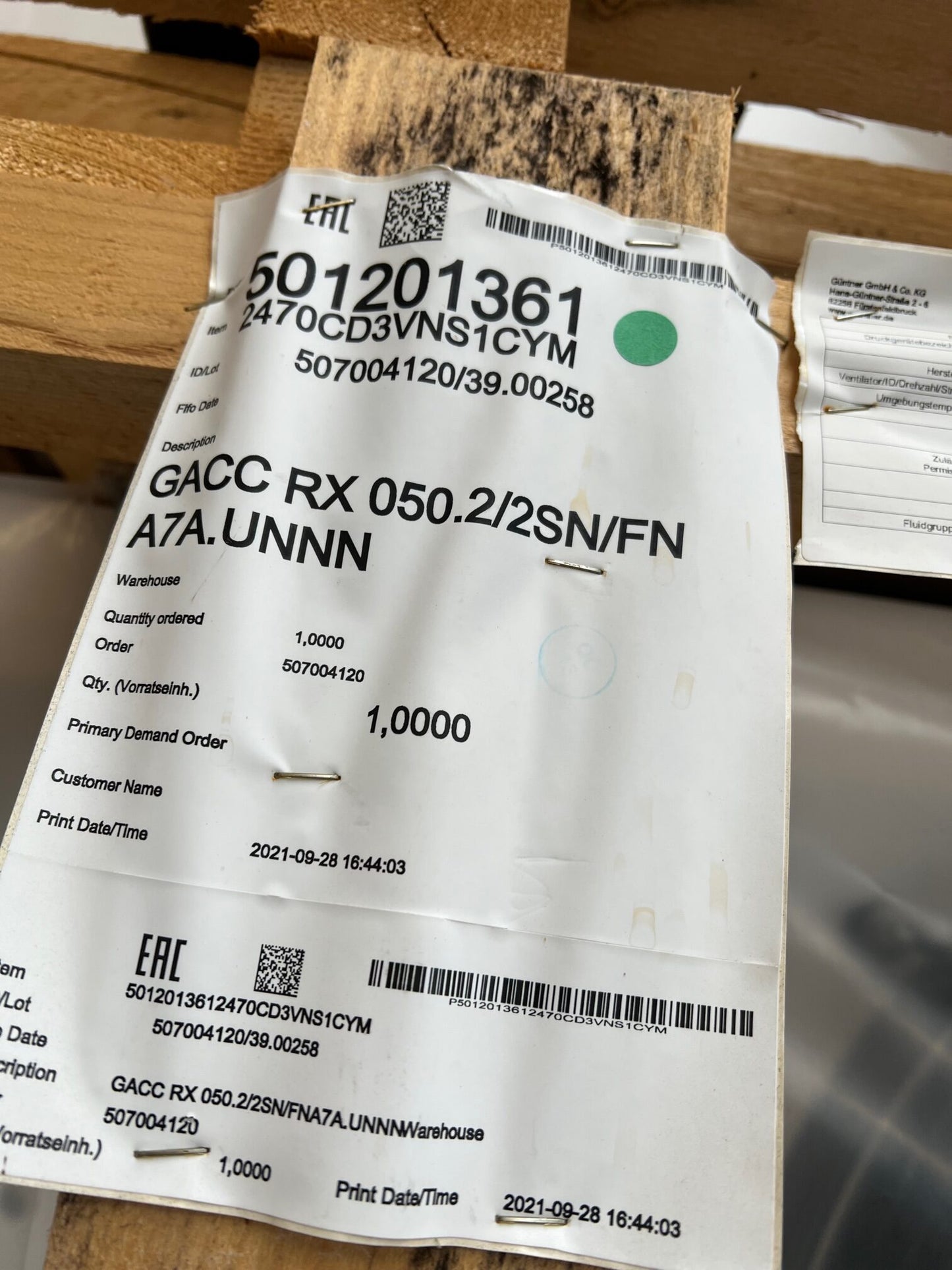 GÜNTNER Verdampfer für TK und Pluskühlung
