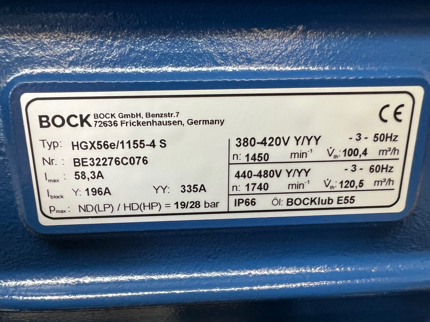 BOCK Kühlaggregat