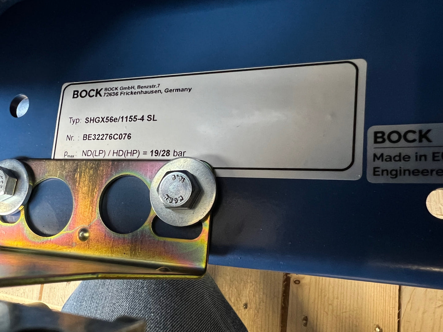 BOCK Kühlaggregat