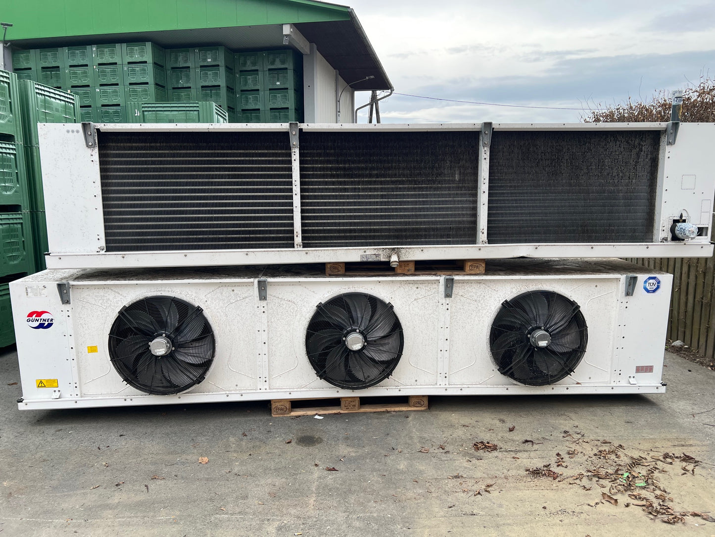 Verdampfer Güntner mit 3 Lüfter 710mm,