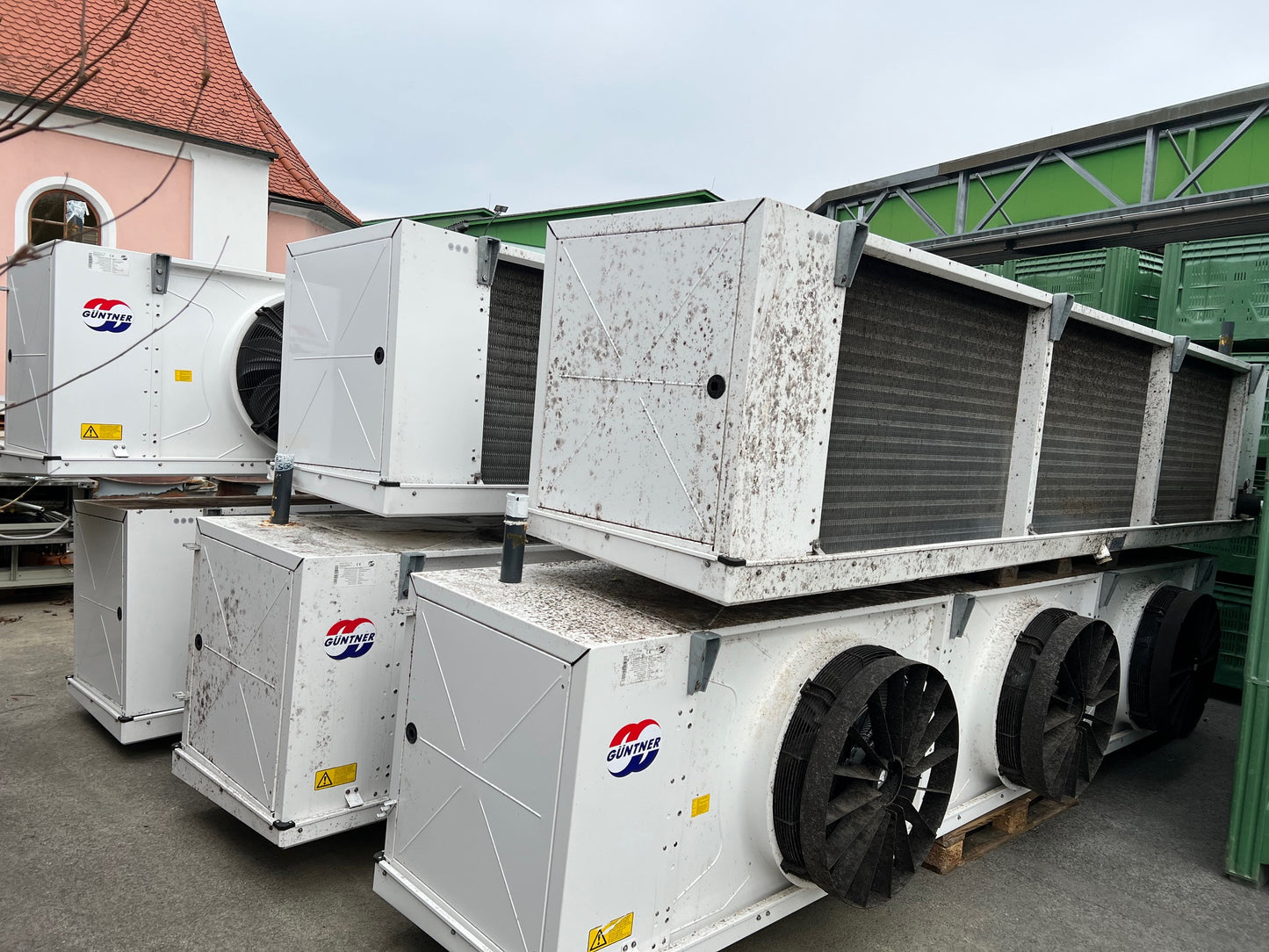 Verdampfer Güntner mit 3 Lüfter 710mm,