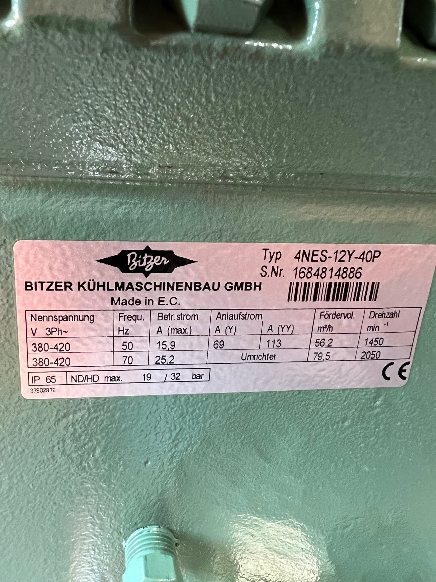 Verbundanlage TEKO mit BITZER Verdichter
