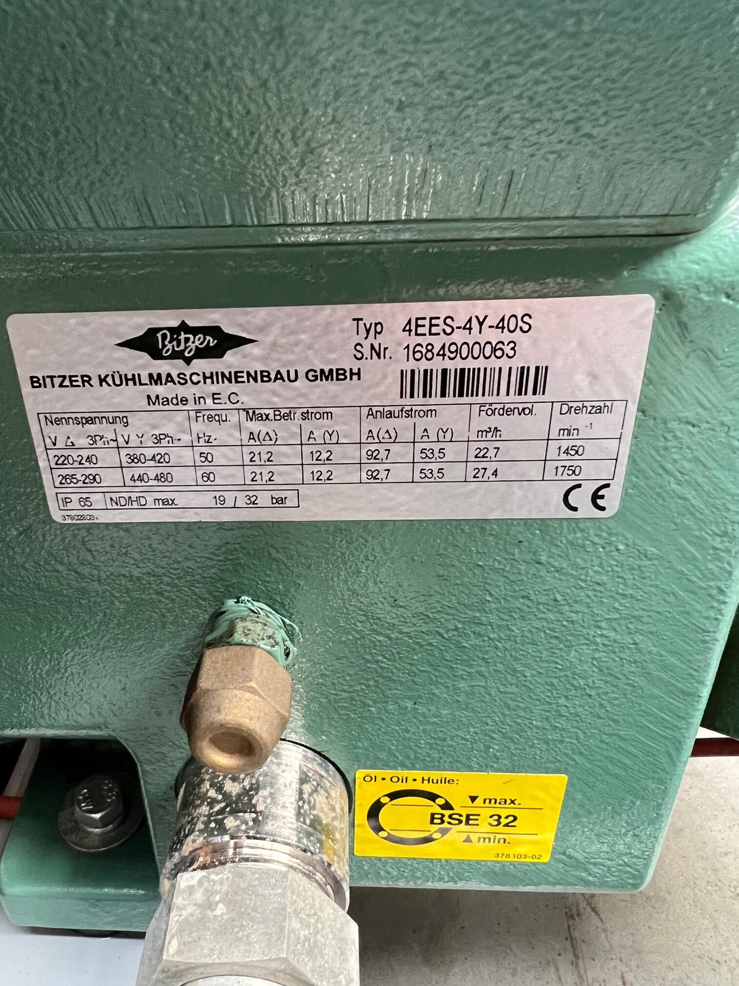 Verbundanlage TEKO mit BITZER Verdichter