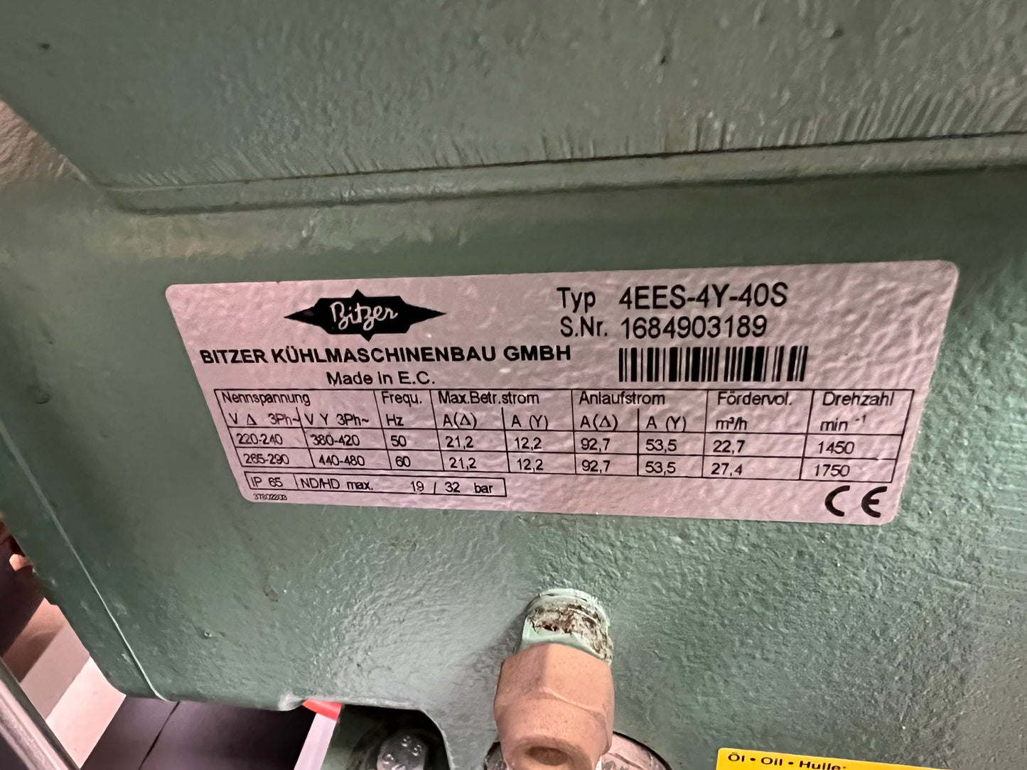 Verbundanlage TEKO mit BITZER Verdichter