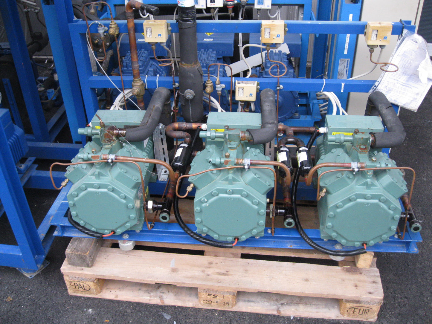 Verbundanlage LINDE mit BITZER Verdichter