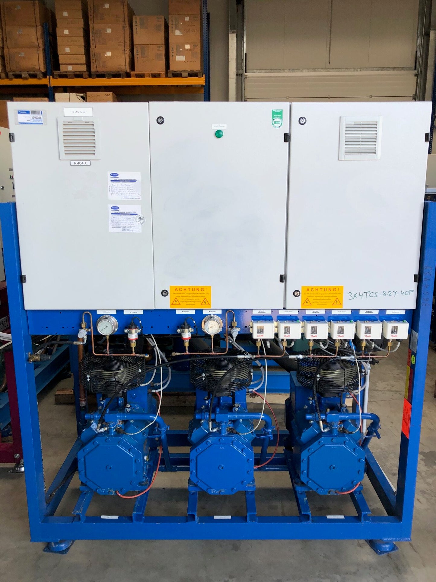 Verbundanlage mit BITZER Verdichter