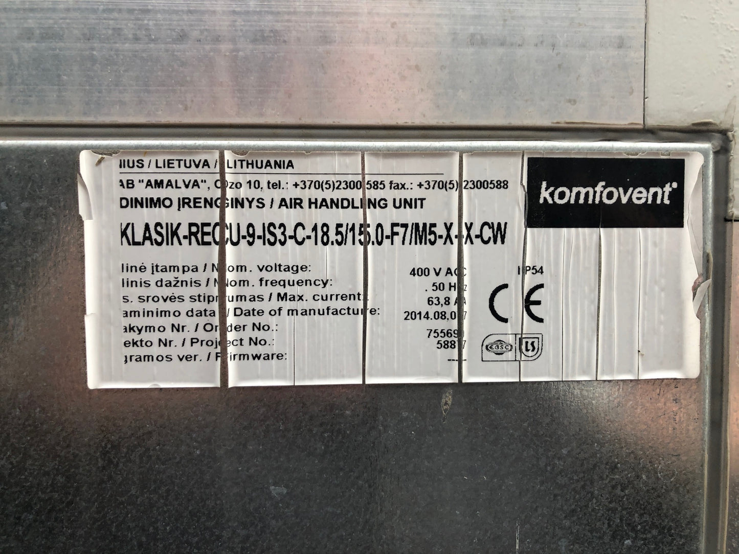 Lüftungsanlagen KOMFOVENT