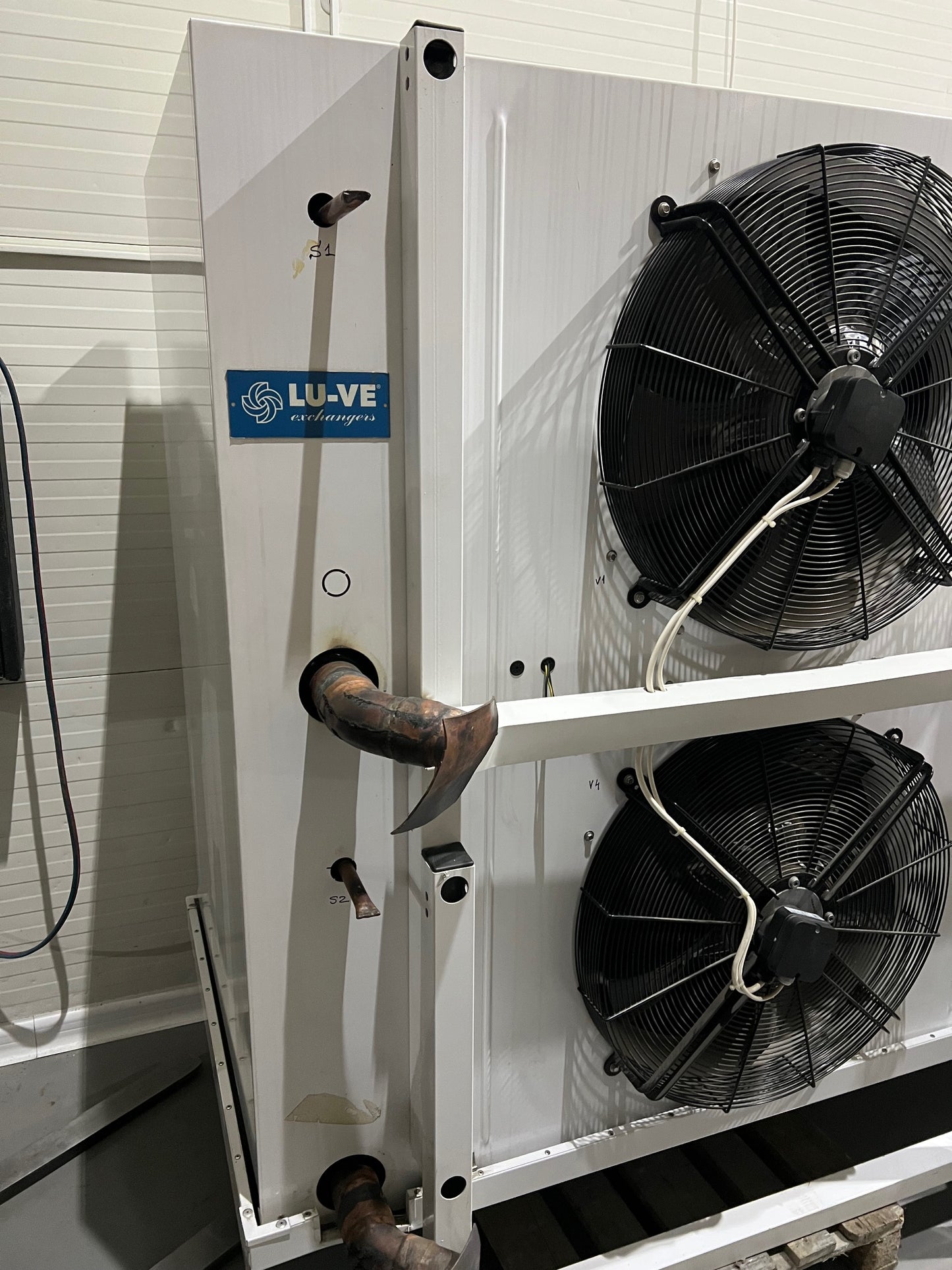 Schockfroster Verdampfer LU-VE