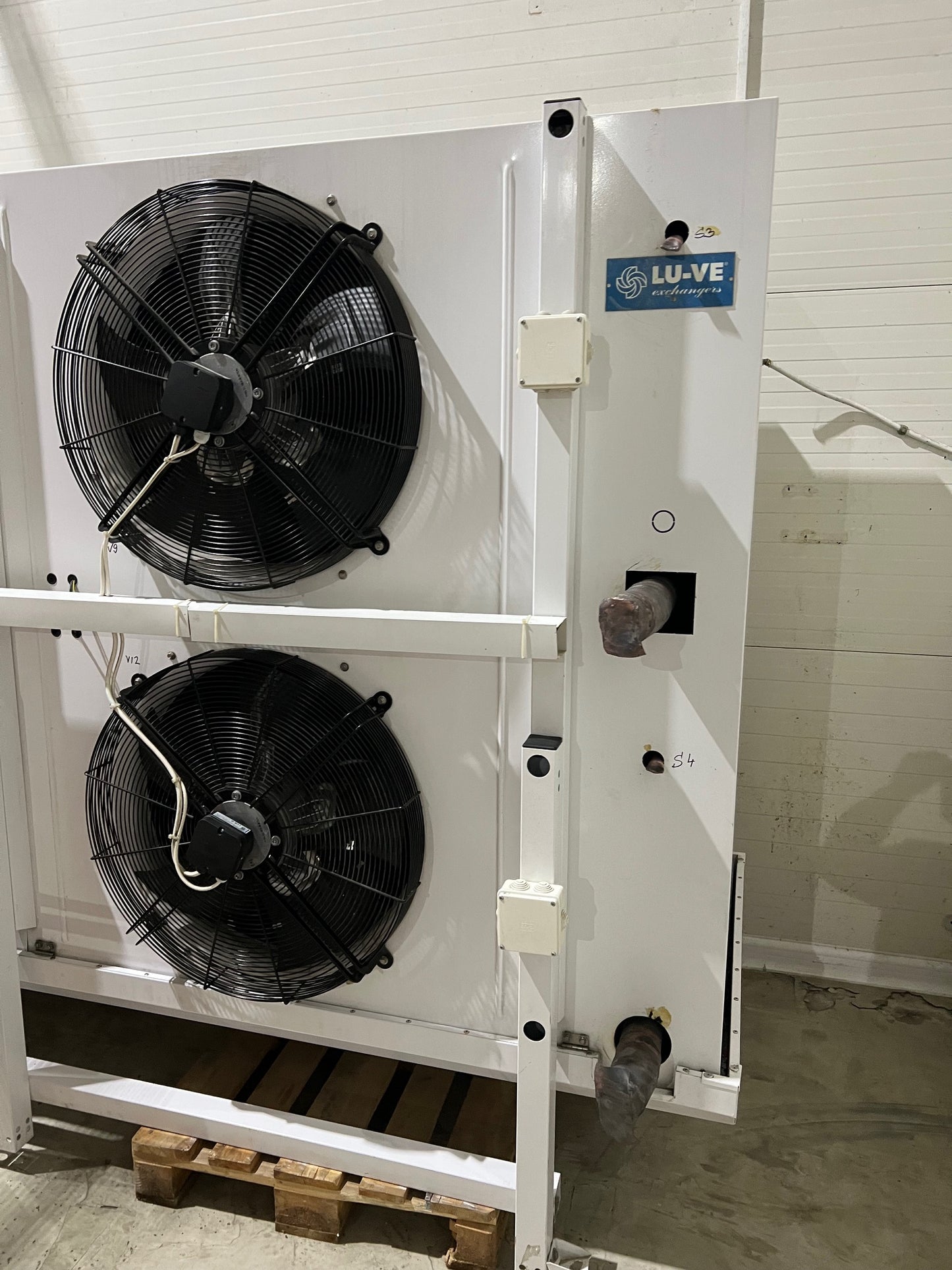 Schockfroster Verdampfer LU-VE