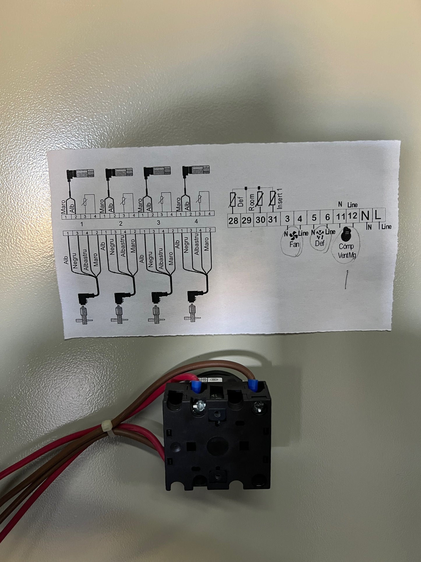 Schockfroster Verdampfer LU-VE