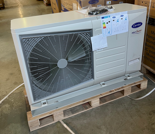 WÄRMEPUMPE Luft-Wasser-Wärmepumpe Carrier 8kW 30AWH008H Monoblock, NEU, R32.