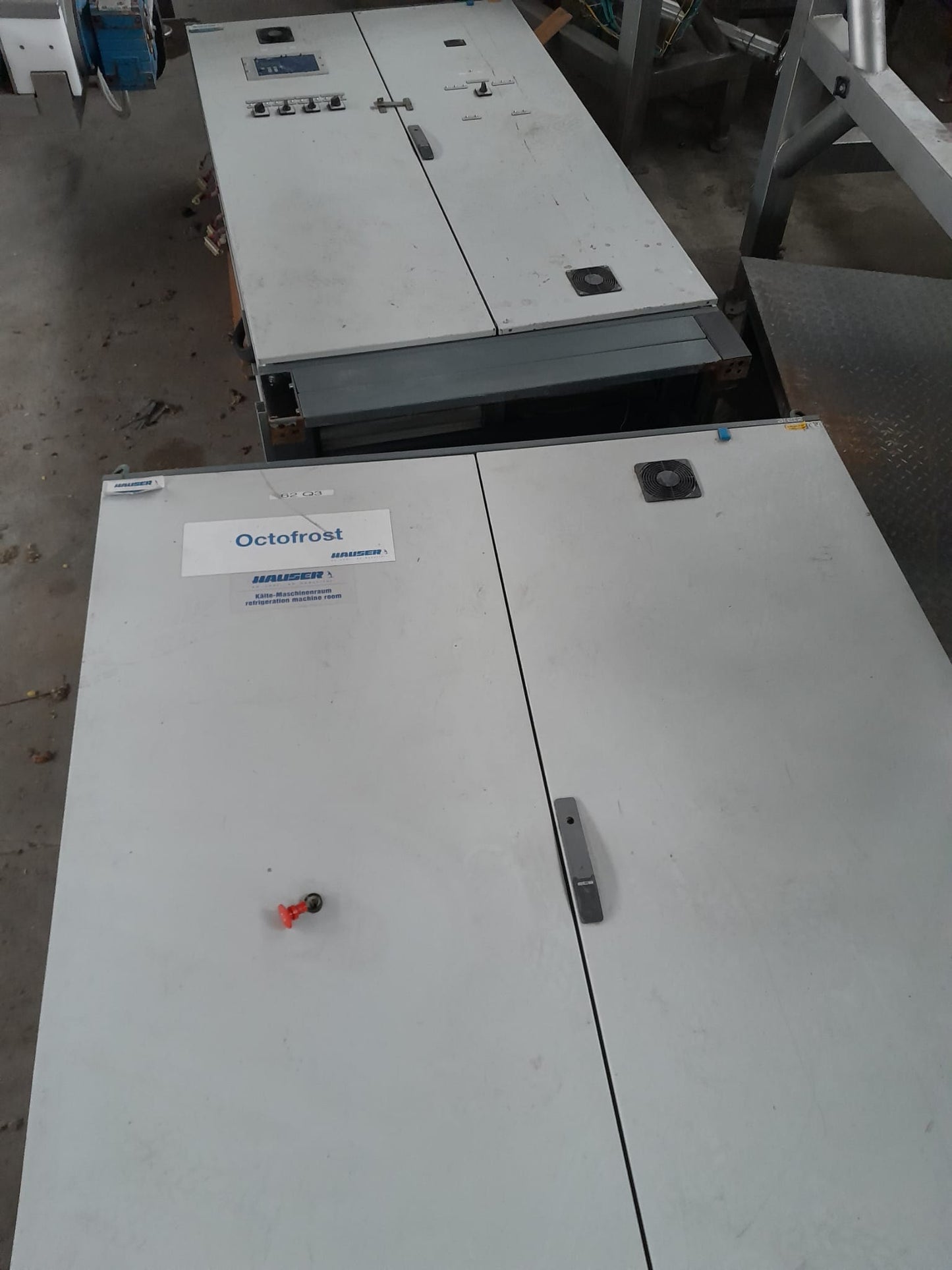 Schockfroster Verbundanlage Bitzer Schraube