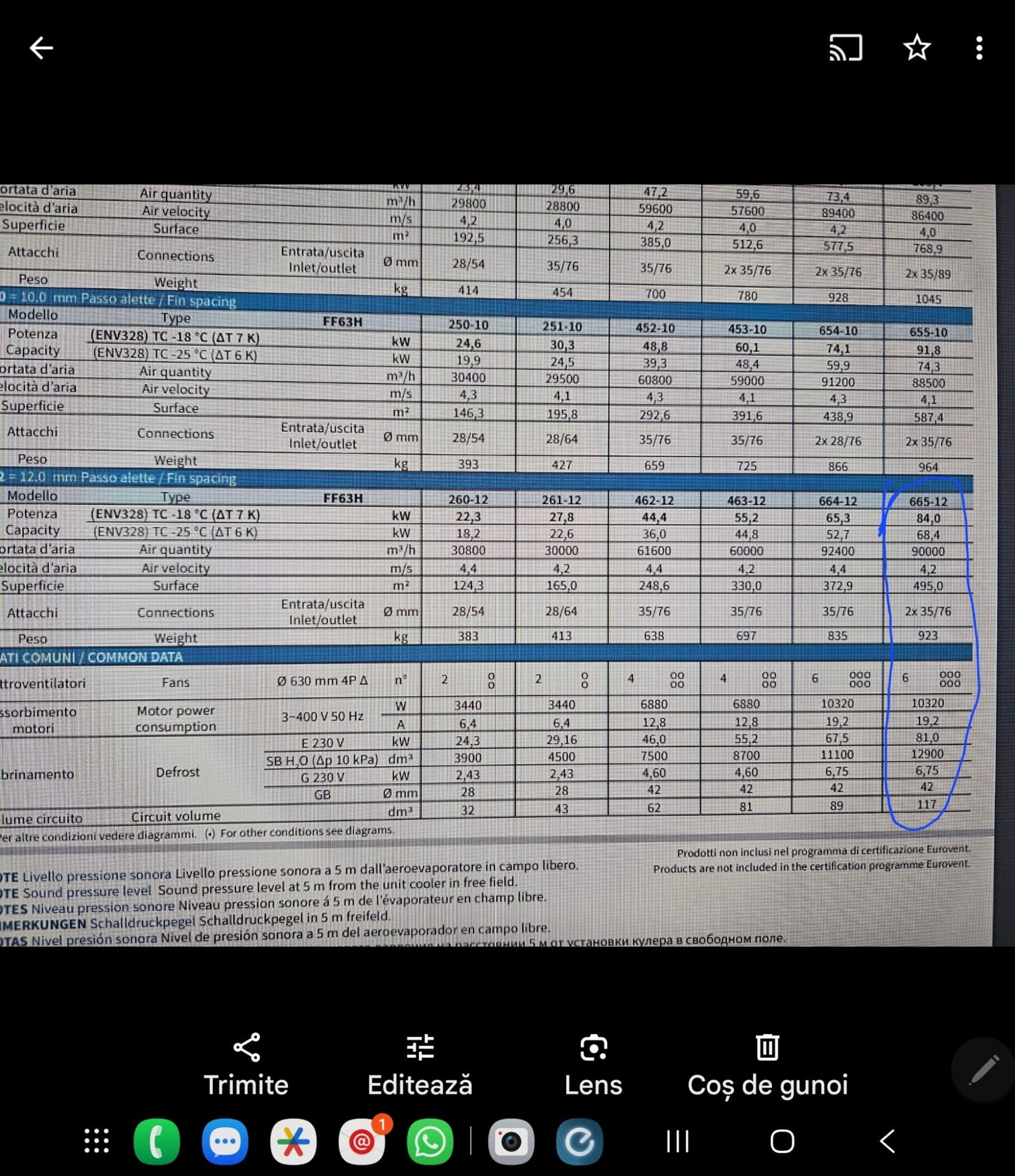 Schockfroster Verdampfer LU-VE