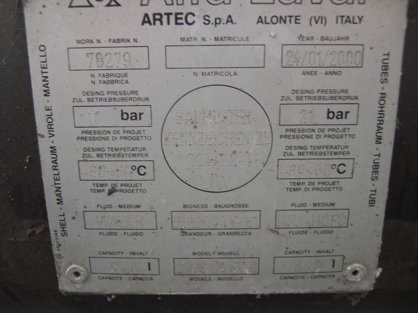 DAIKIN Kaltwassersatz