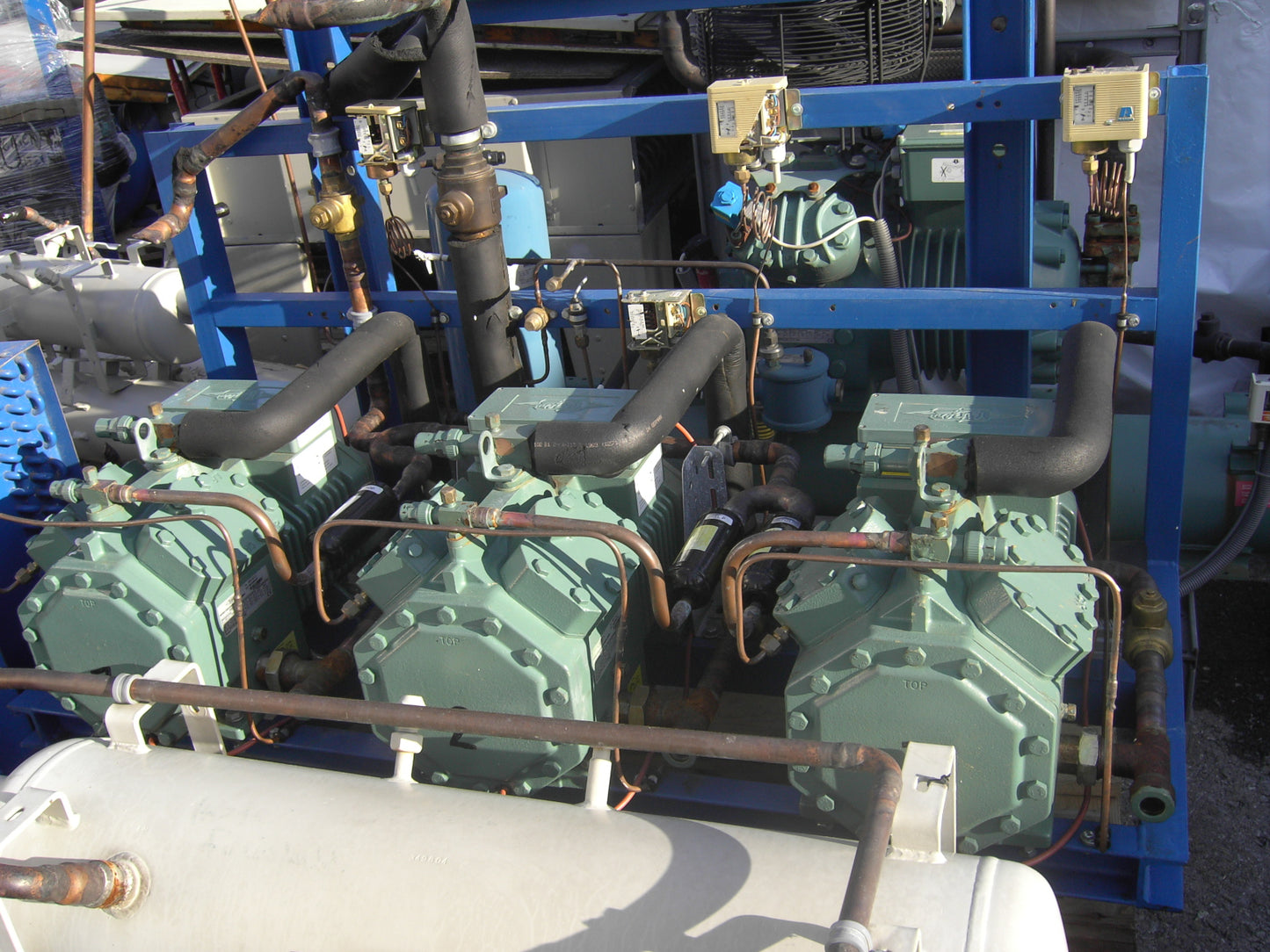 Verbundanlage LINDE mit BITZER Verdichter