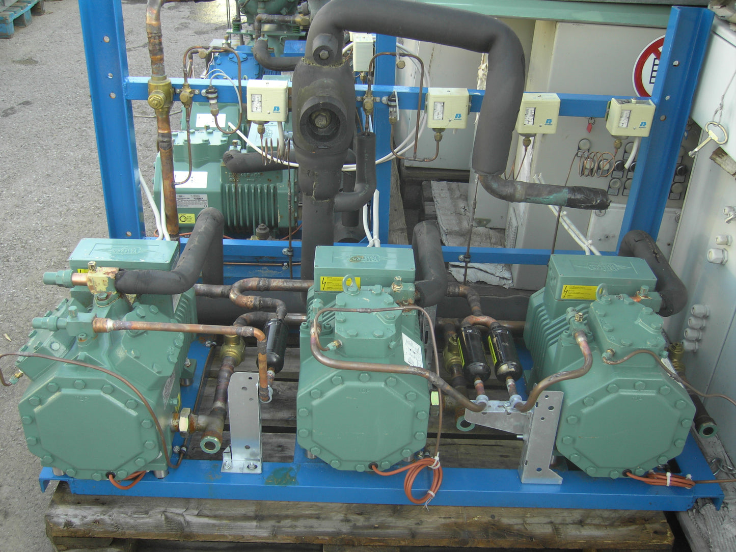 Verbundanlage LINDE mit BITZER Verdichter