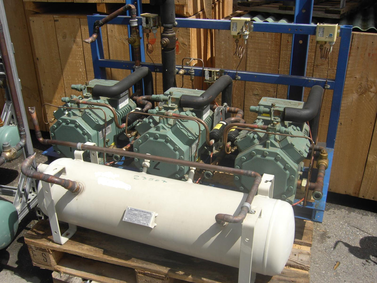 Verbundanlage LINDE mit BITZER Verdichter