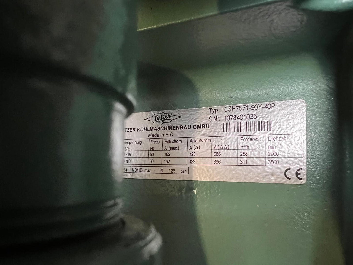 Bitzer Schrauben Verdichter