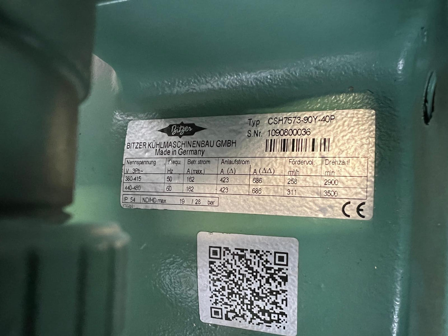 Bitzer Schrauben Verdichter