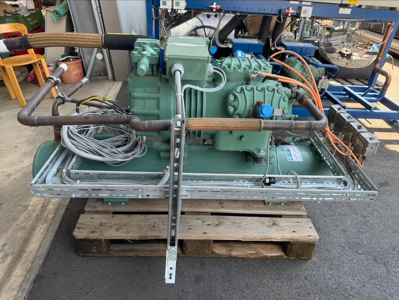 Bitzer Verdichter inkl. Flüssigkeitssammler