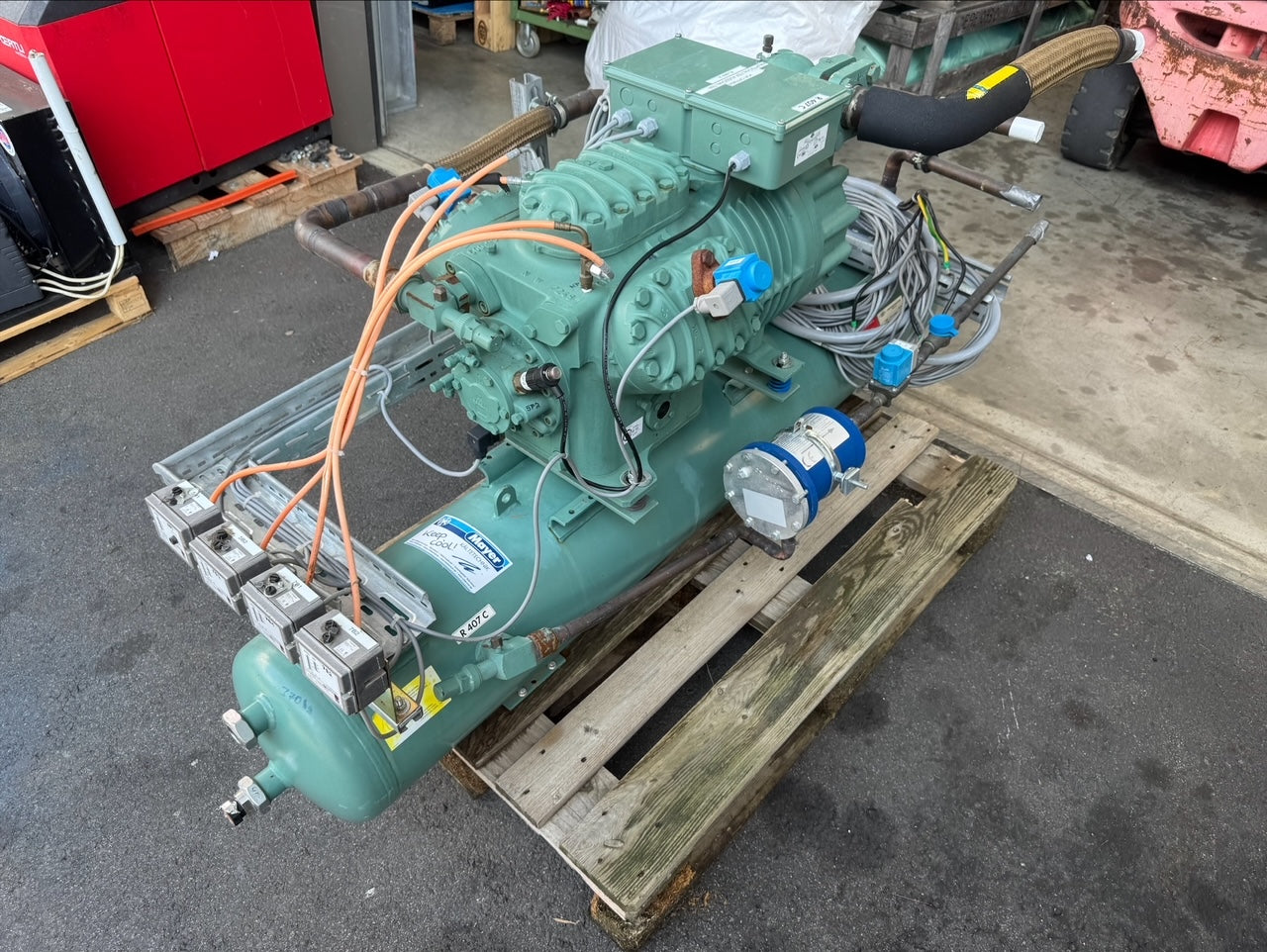 Bitzer Verdichter inkl. Flüssigkeitssammler